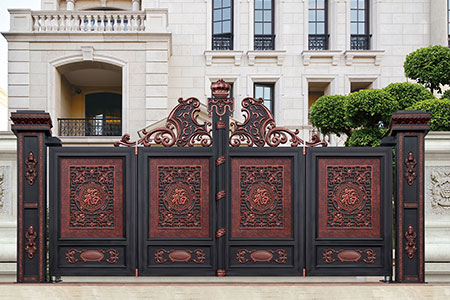 競爭市場質量為實力 鋁藝大門品牌口碑為潛力