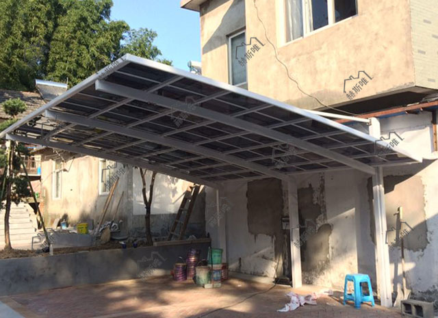 陽臺窗戶遮陽棚案例2  張先生