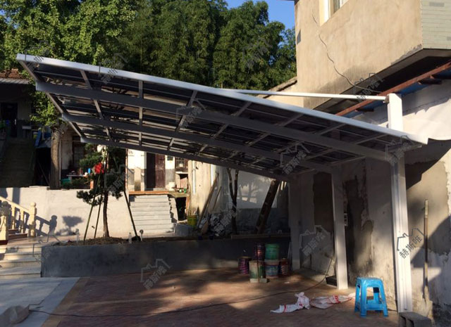 陽臺窗戶遮陽棚案例2  張先生