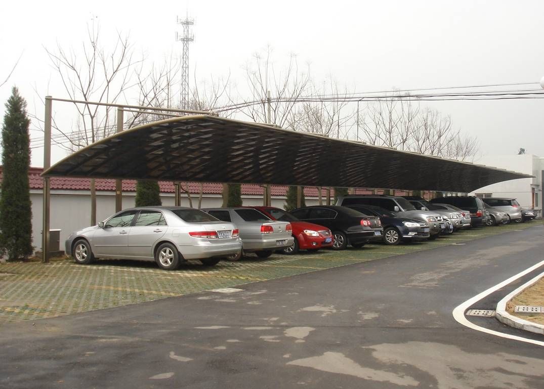 車棚廠家【赫斯唯】-淺談汽車停車棚的市場前景