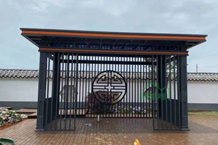 新中式涼亭，不僅是一種文化的傳承，更是一種藝術的再現