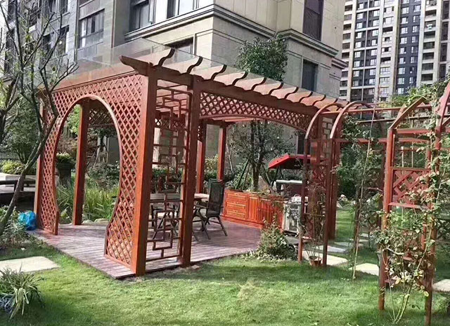 景觀廊架 葡萄架