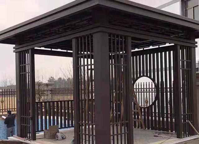 鋁合金涼亭新中式