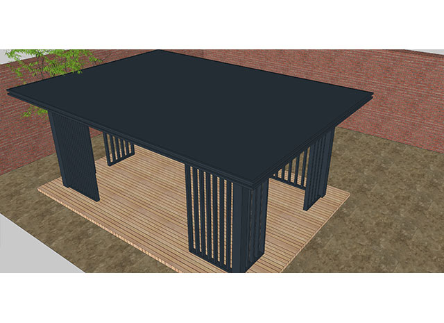 新中式?jīng)鐾?四角