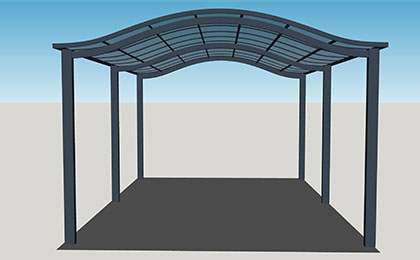 家用電動(dòng)車車棚