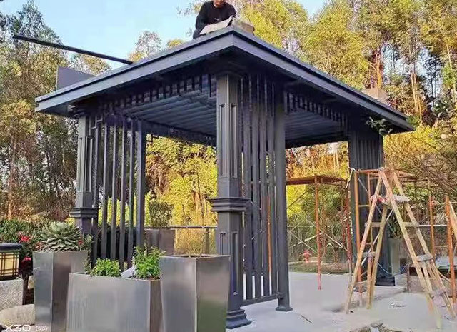 鋁合金中式涼亭