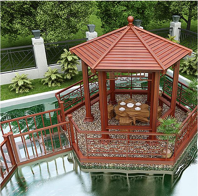 涼亭 ，中式涼亭